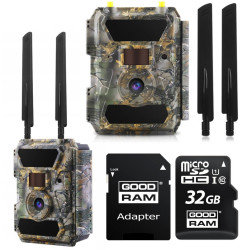 Kamera Leśna FOTOPUŁAPKA GPS 4.0CG + KARTA PAMIĘCI microSD GOODRAM UHS1 CL10 32GB
