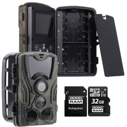 FOTOPUŁAPKA HC801A 940NM + KARTA PAMIĘCI microSD GOODRAM CL10 32GB