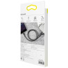 KABEL USB-A / Lightning iPhone Baseus Cafule CALKLF-CG1 200cm Apple 1.5A CZARNO-SZARY W OPLOCIE