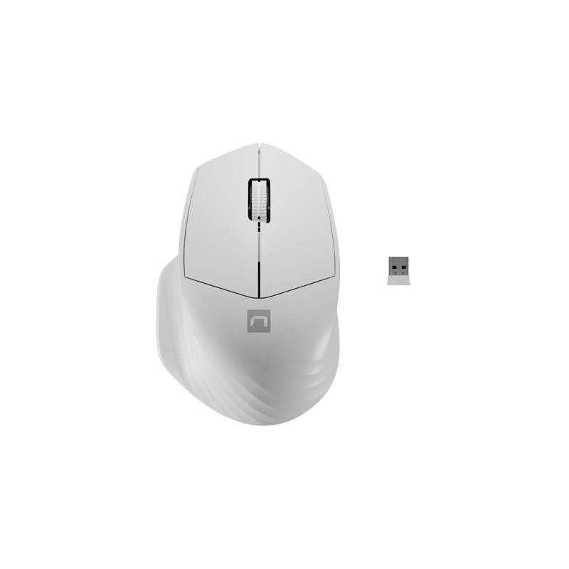 Mysz bezprzewodowa Natec Siskin 2 Bluetooth biały
