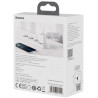 ŁADOWARKA SIECIOWA Baseus Compact Quick Charger CCXJ-B02 20W 1x USB-A 1x USB-C PD 3.0 QC 3.0 BIAŁA