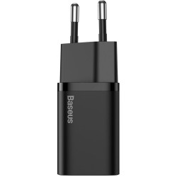 ŁADOWARKA SIECIOWA Baseus Super Si Quick Charger 1C CCSUP-J01 30W 1x USB-C PD 3.0 QC 3.0 CZARNA