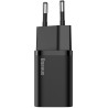ŁADOWARKA SIECIOWA Baseus Super Si Quick Charger 1C CCSUP-J01 30W 1x USB-C PD 3.0 QC 3.0 CZARNA
