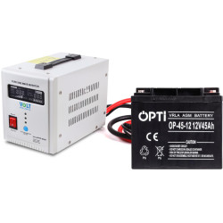 Zestaw do awaryjnego zasilania 45Ah 800W