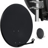 CZASZA ANTENA 80 CM CIEMNA (COR-800SAE-C)