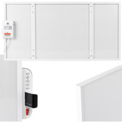 Panel grzewczy IR CRONOS Synthelith PRO CRP-300TWP Grey