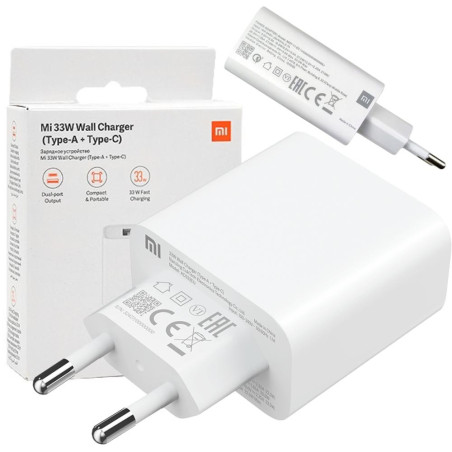 Ładowarka USB Xiaomi Mi 33W Wall Charger (Type-A+Type-C)