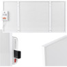 Panel grzewczy IR CRONOS Synthelith PRO CRP-500TWP Grey