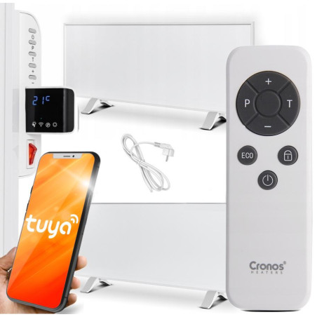 Panel grzewczy IR CRONOS Synthelith PRO CRP-330TWP White