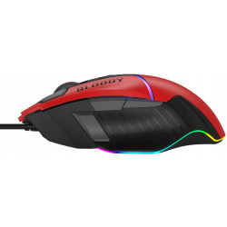 Mysz przewodowa A4tech Bloody W95 Max USB Sports Red
