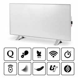 Panel grzewczy IR CRONOS Synthelith PRO CRP-770TWP Grey