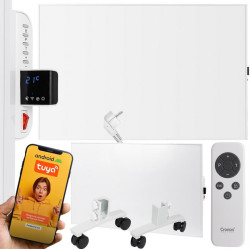 Panel grzewczy IR CRONOS Synthelith PRO CRP-500TWP White