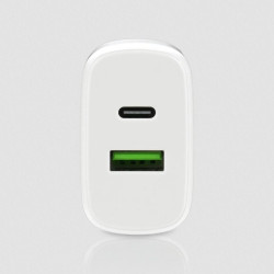 ŁADOWARKA SIECIOWA everActive SC-370Q 25W 1xUSB-C 1xUSB-A PD PPS