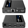 Konwerter HDMI na LAN KASKADA 4K Spacetronik IP SPH-676C - zestaw