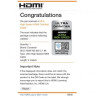 KABEL HDMI Conotech NS-002 ver.2.1 ULTRA HIGH SPEED 8K - 2m