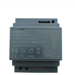 ZASILACZ IMPULSOWY NA SZYNĘ DIN ESPE HDN-10012 12V/85W/7.1A