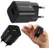 ŁADOWARKA SIECIOWA everActive GaN SC-390QB 30W 1xUSB-C 1xUSB-A PD PPS