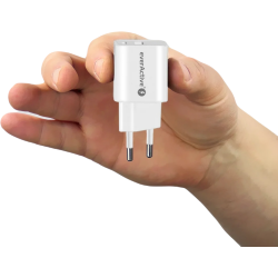 ŁADOWARKA SIECIOWA everActive GaN SC-390Q 30W 1xUSB-C 1xUSB-A PD PPS