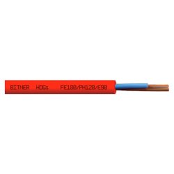 KABEL PPOŻ OGNIOODPORNY BITNER HDGs PH120 300/500V 2x1,5 - 100m