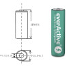 Akumulatorki AA / R06 Ni-MH everActive 1100mAh Infinity Line 3000 cykli (blister 4 szt.)