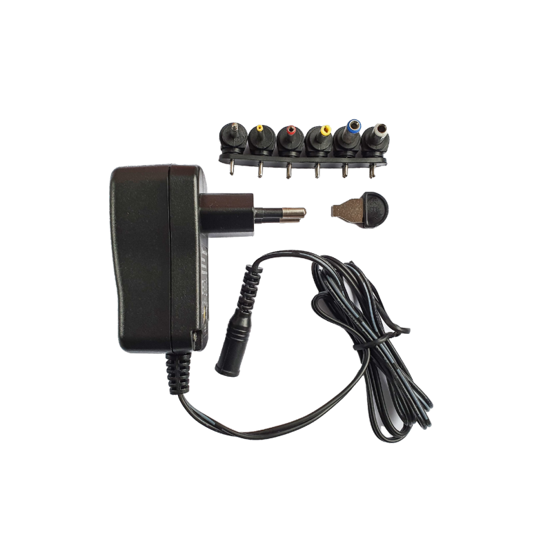 ZASILACZ WTYCZKOWY 3-12V 2.25A 1m. 3V 4,5V 5V 6V 7,5V 9V 12VDC REGULOWANY ESPE