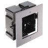 Ramka z puszką do montażu podtynk. 1-modułowa HIKVISION DS-KD-ACF1(Plastic)