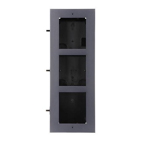 Ramka z puszką do montażu podtynk. 3-modułowa HIKVISION DS-KD-ACF3/Plastic