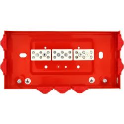 Puszka instalacyjna przeciwpożarowa W2 PIP-2AN przelotowa 9x4mm2