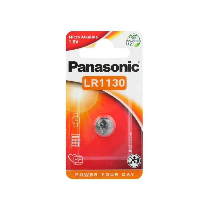 Bateria G10 / LR54 / LR1130 / 189 BAT 1BL PANASONIC 1,5V (1 szt.)