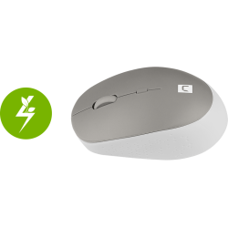 Mysz bezprzewodowa Natec Harrier 2 1600dpi Bluetooth biało-szary