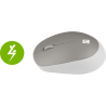 Mysz bezprzewodowa Natec Harrier 2 1600dpi Bluetooth biało-szary