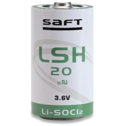 Bateria LSH20 D / R20 LiSOCl2 SAFT 3,6V 13000mAh (1 szt.)