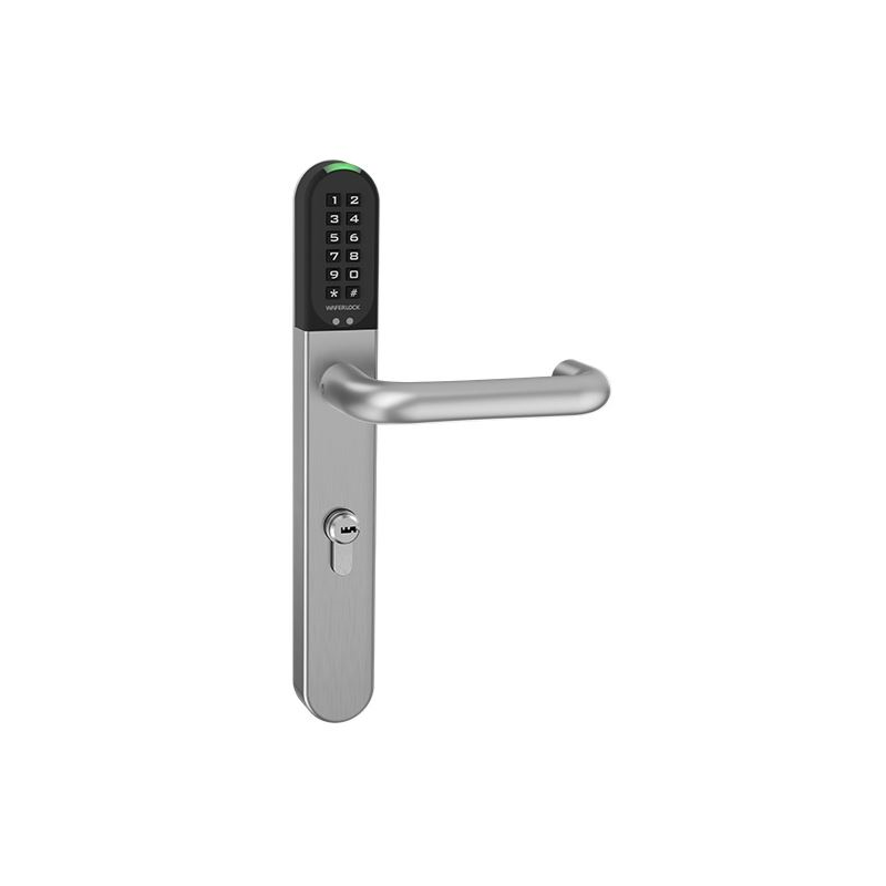 Klamka elektroniczna WFE L701 z klawiaturą 92mm INOX