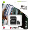Karta pamięci microSD  Kingston Canvas Select Plus microSDHC C10 UHS-I 64GB