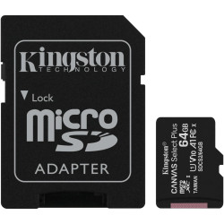 Karta pamięci microSD  Kingston Canvas Select Plus microSDHC C10 UHS-I 64GB