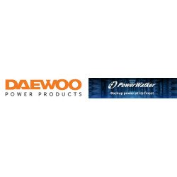 ZESTAW AWARYJNEGO ZASILANIA AGREGAT DAEWOO GDA 3500E + UPS POWERWALKER VFI 1000 CRM LCD