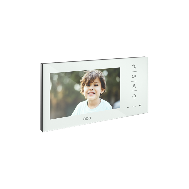 ACO GLASS-PRO-7 WH Monitor Familio COMO PRO 7 cali