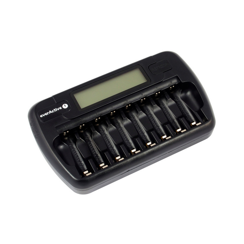 Ładowarka do 8 akumulatorków AA / AAA everActive NC-800