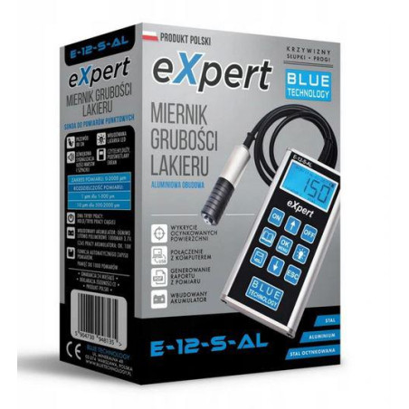 Miernik grubości lakieru Blue Technology E-12-S-AL (eXpert)