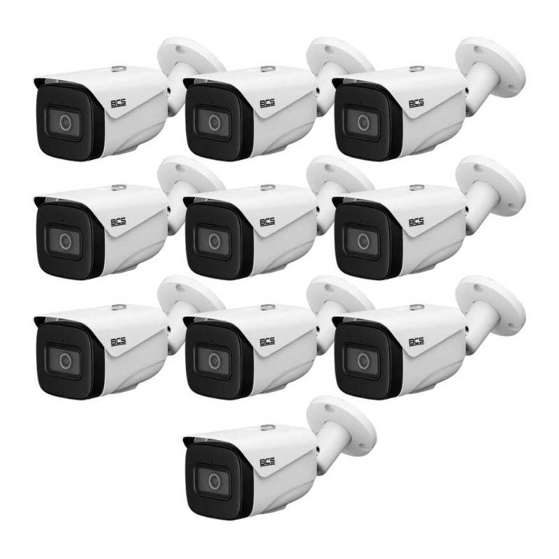 BCS-L-TIP25FSR5-Ai1 - Kamera tubowa IP 5Mpx, 2.8mm,IR 50m, Ai - BCS Line Opakowanie zbiorcze 10szt.