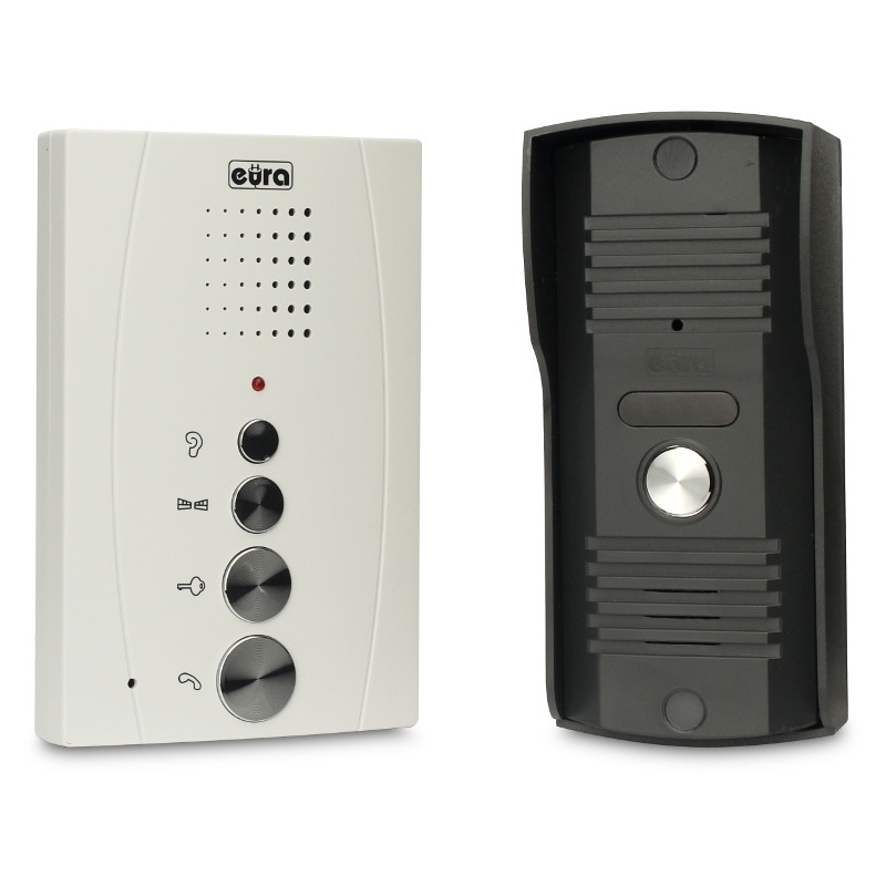 Zestaw domofonowy EURA ADP-11A3 / DIN15W12 + elektrozaczep