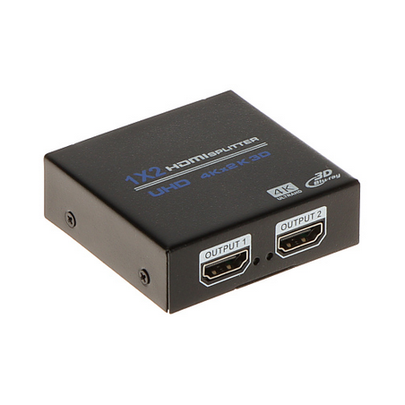ROZGAŁĘŹNIK HDMI-SP-1/2KF 1xWEJŚCIE NA 2XWYJŚCIA
