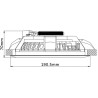 GŁOŚNIK SUFITOWY PODTYNKOWY HQM HQM-SOZ10 10W 100V BIAŁY