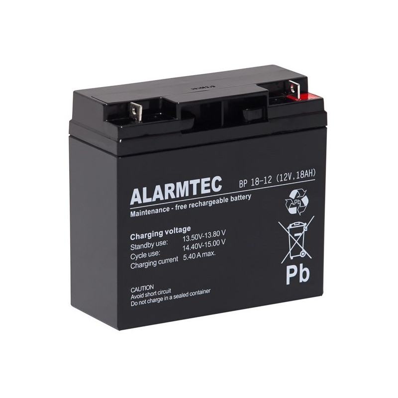 Akumulator AGM ALARMTEC serii BP 12V 18Ah