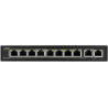 SWITCH POE PULSAR SG108 10-PORTÓW (8xPoE + 2xUPLINK)