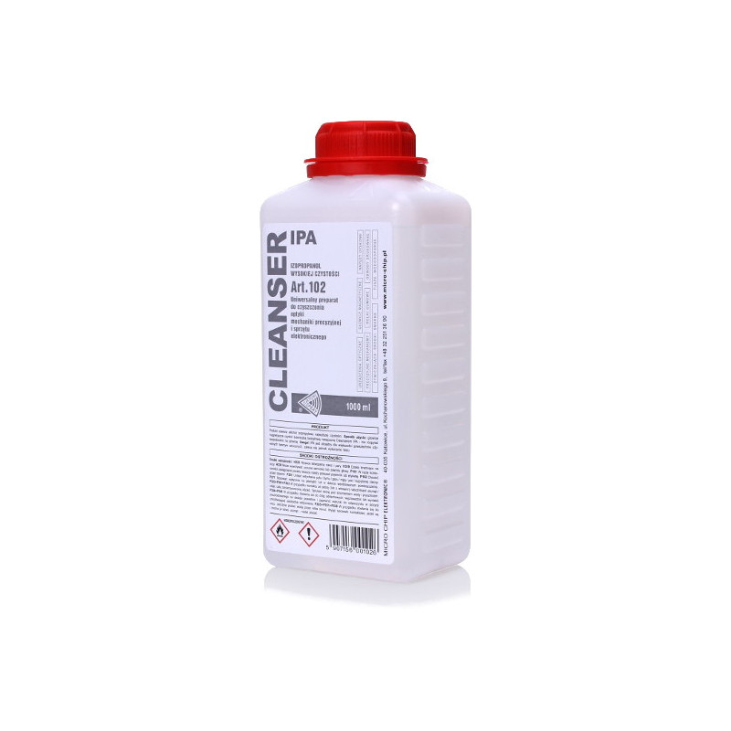ALKOHOL IZOPROPANOL CLEANSER IPA 1 LITR