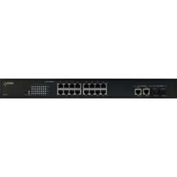 SWITCH POE PULSAR SF116 16-PORTÓW (16xPoE + 2xUPLINK/2xSFP UPLINK)