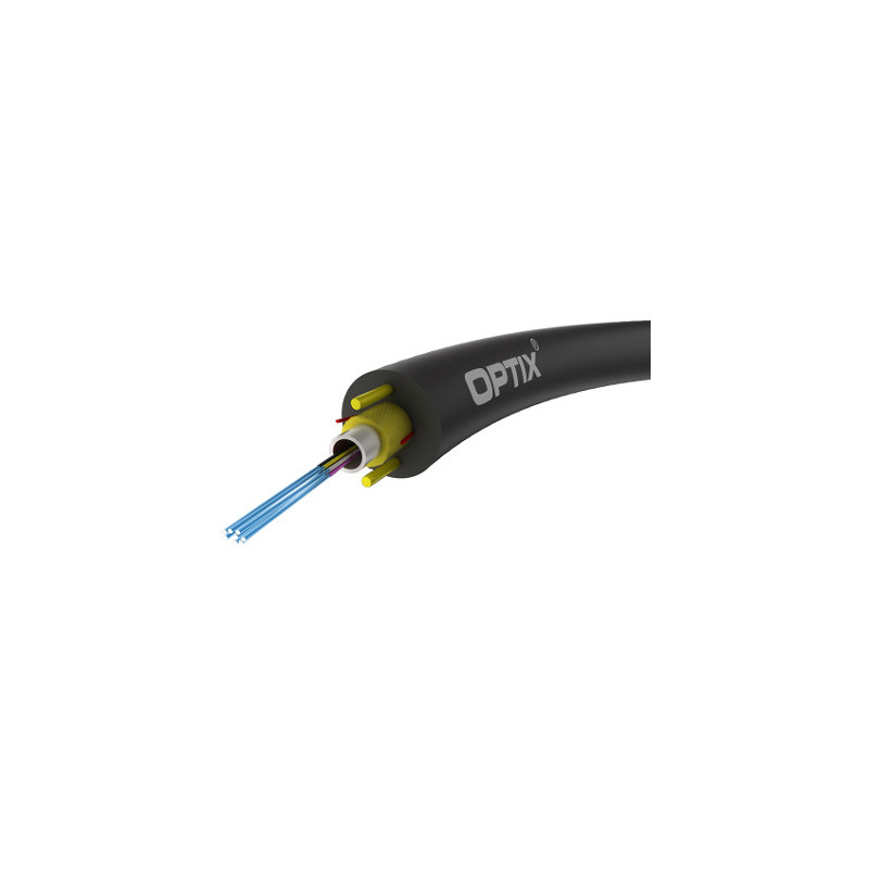 KABEL ŚWIATŁOWODOWY AirFlow S-QOTKSdD SM 8x9/125 ITU-T G.657A2 800N SPAN 80M