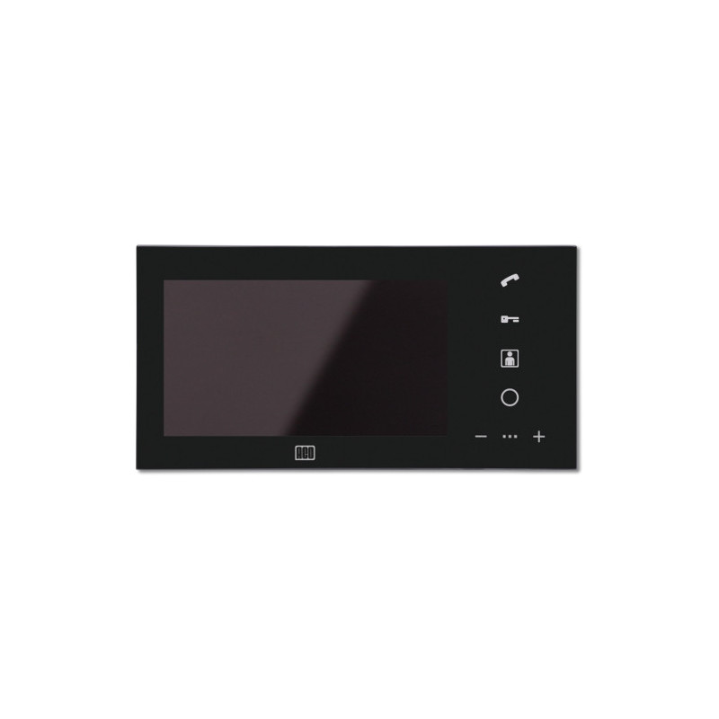 ACO INS-MP7 BK (Czarny) Monitor INSPIRO - kolorowy cyfrowy 7” do systemów videodomofonowych