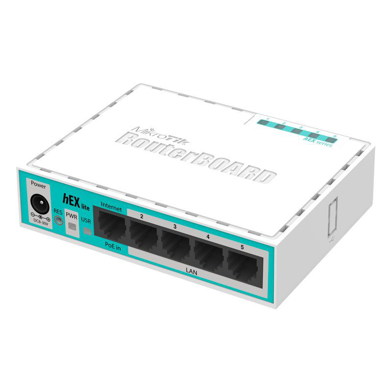 MIKROTIK ROUTERBOARD hEX lite (RB750r2)